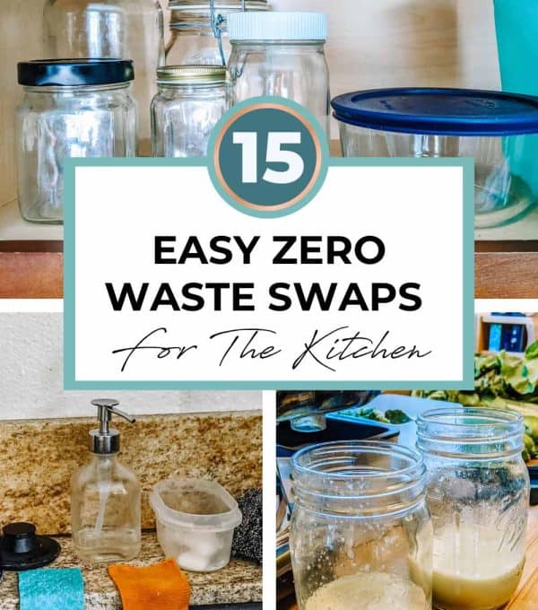 EASY ZERO WASTE SWAPS FOR THE KITCHEN