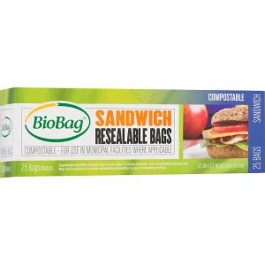 Adding BioBag resealable sandwich bags to your hot springs packing list is essential for keeping snacks fresh and organized. These compostable bags are perfect for storing sandwiches and small food items while being environmentally friendly.