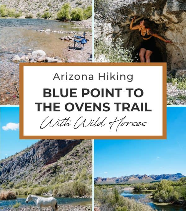The beauty of Arizona hiking, with a trail winding through a rugged desert landscape. The clear skies and vast surroundings make for an unforgettable outdoor adventure.