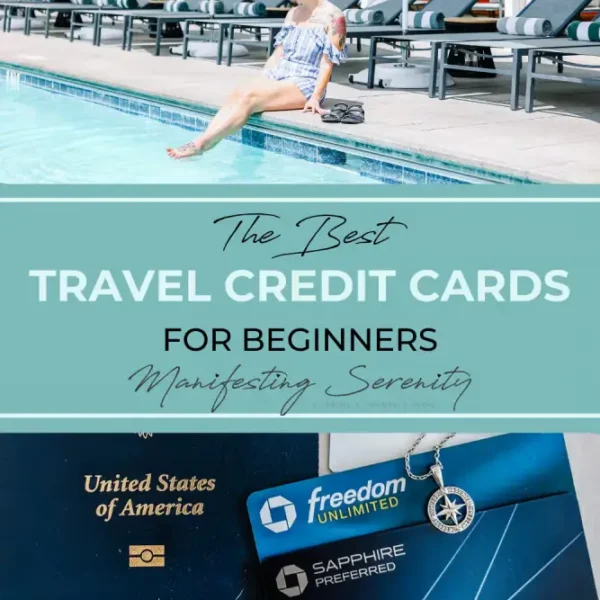 A sleek, modern credit card against a background of travel essentials like a passport and plane tickets. It’s a perfect reminder of how having the best travel credit card can help you earn rewards and save on your next trip.