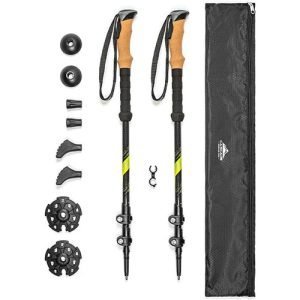 Include a set of trekking poles like these in your hot springs packing list to provide stability and support during your hike, especially on uneven terrain.