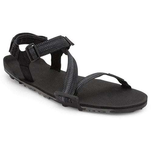 A black sandal with adjustable straps, designed for comfort and ease. These sandals are perfect for the relaxed environment of a Vipassana Meditation Retreat.