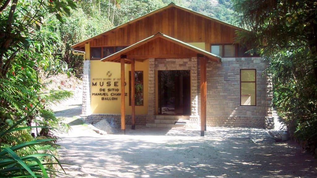 The Manuel Chavez Ballon Museum, nestled at the base of Machu Picchu. Visiting this museum is one of the enlightening things to do at Machu Picchu