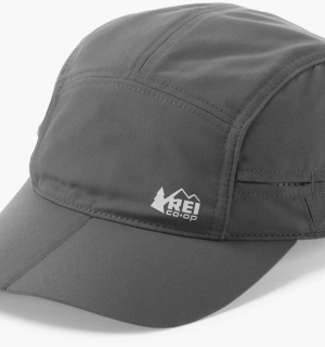 A foldable hat like this REI Folding Brim Cap is extremely easy for travel, fitting into funky pockets.